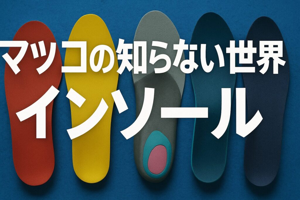 マツコの知らない世界で紹介されたインソール徹底解説と選び方ガイド