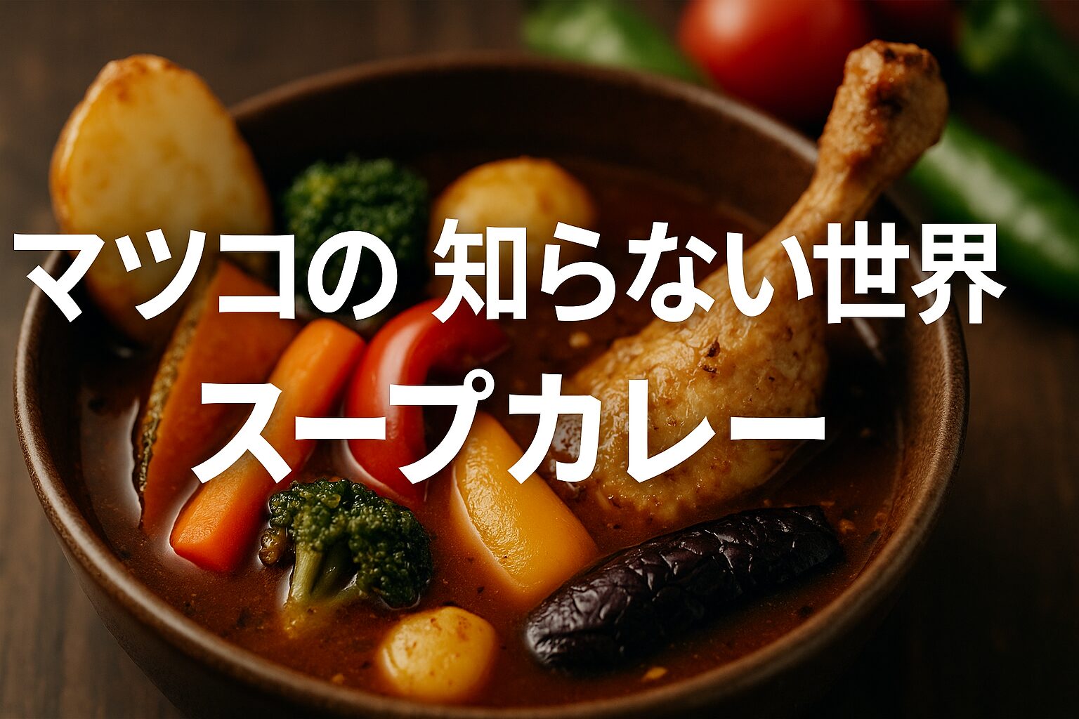 マツコの知らない世界「スープカレー」完全ガイド｜岡山・東京の名店も