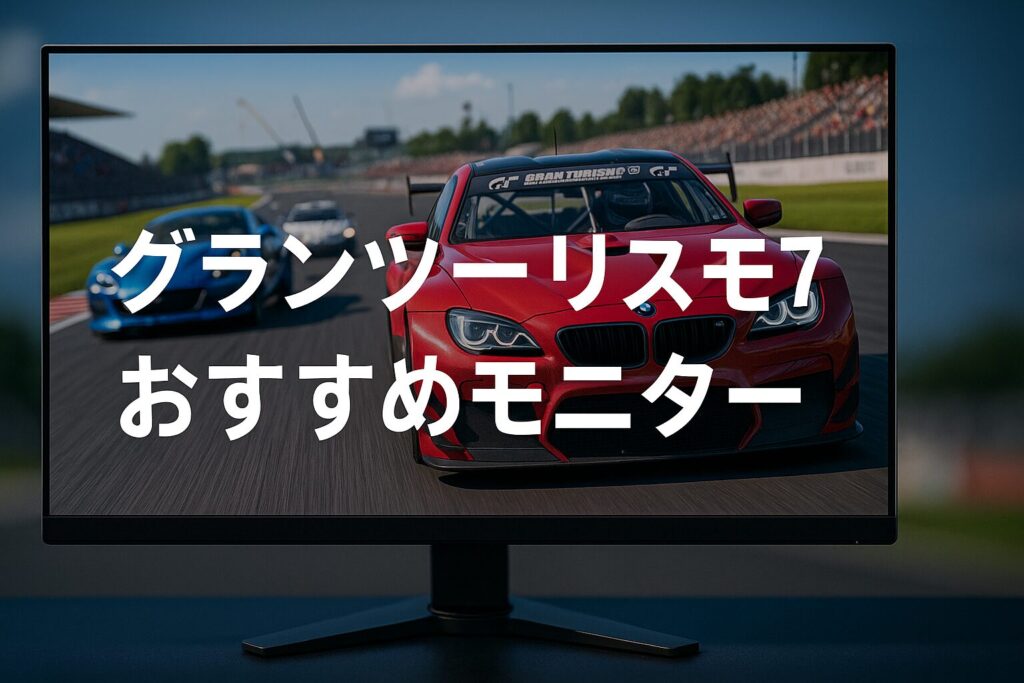 グランツーリスモ7向けおすすめモニター完全ガイド｜PS5版も対応