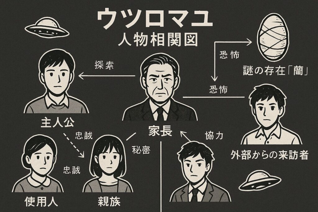 家系の闇が沁みる――人物相関と葛藤